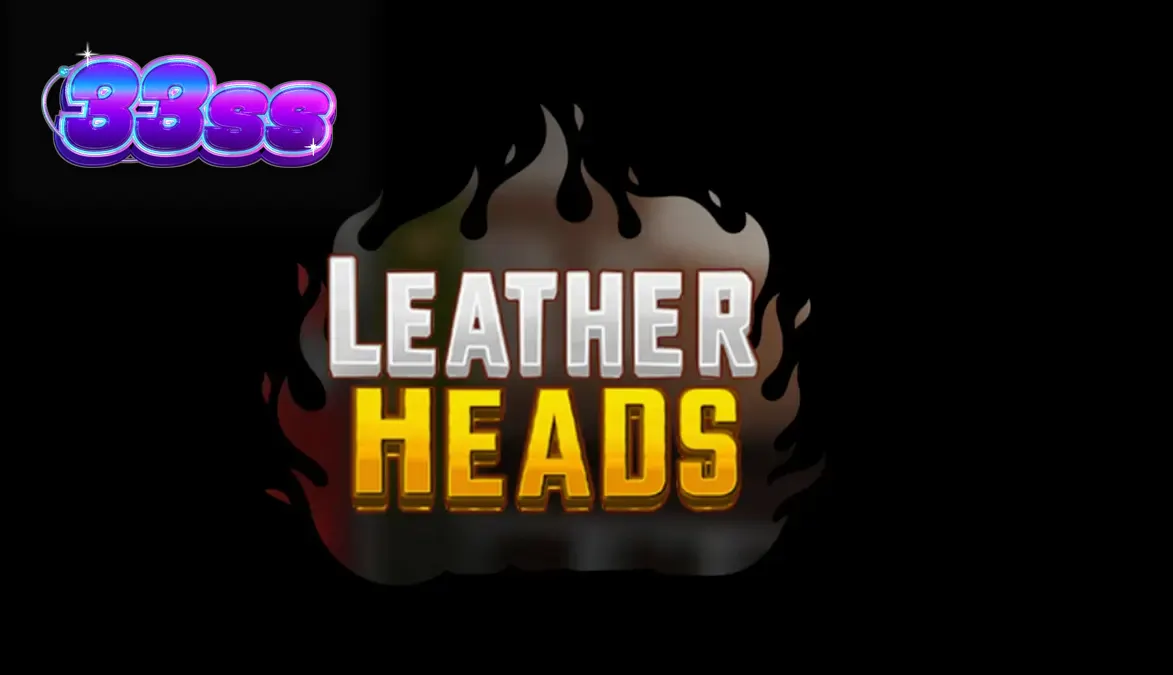 Cena de ação do slot Leatherheads com tema de bombeiros e luzes neon